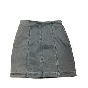 Wild honey pencil Jean skirt